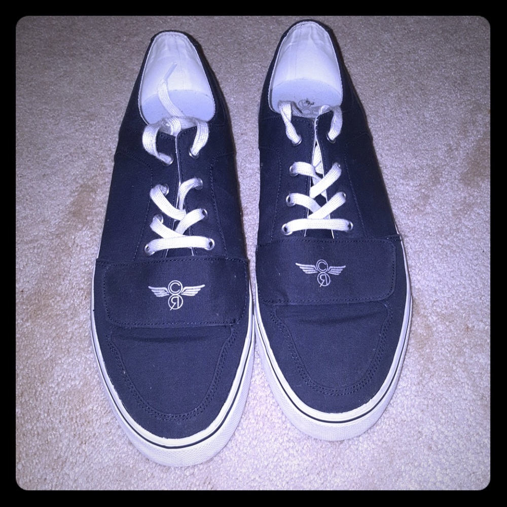 Vans shoes blue/white